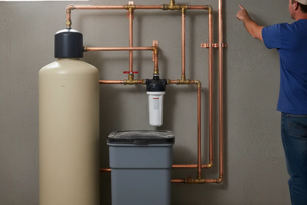 Whole-house water treatment system installed in Thornton
